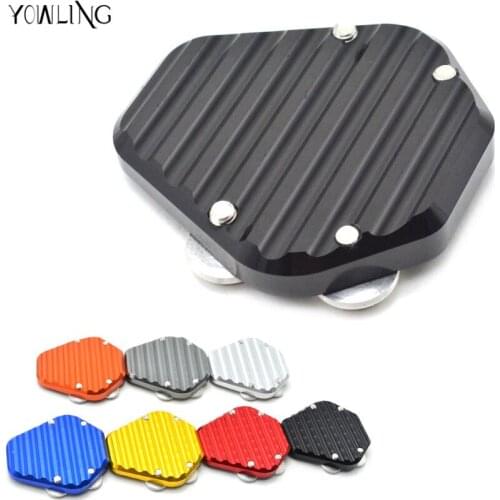 Motorbike parts Motorcycle CNC Kickstand Side Stand Enlarge kickstand pad For Benelli BN300 BNT300 BJ300 BNT 300 BN 300