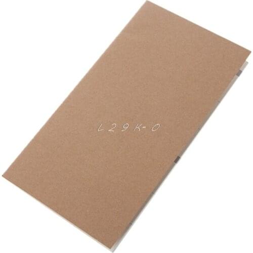 Kraft Cover Weekly Planner Diary Journal Memo Notebook Note Pad School Office 24 sheets