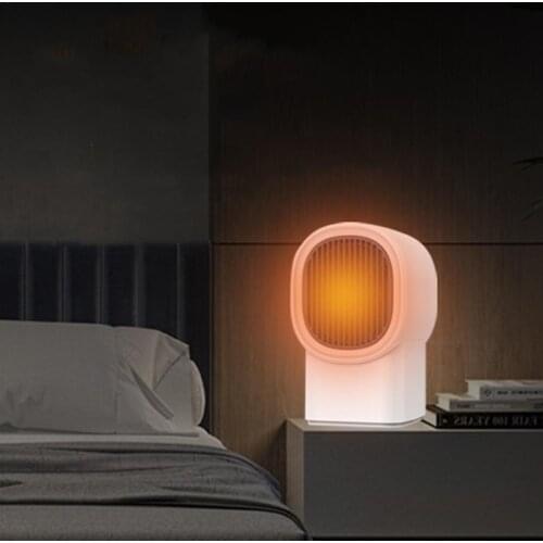 400W MINI Electric Fan Heater Household Fast Heating Heater Office Desktop Convector Small Portable Electric Winter Warmer Fan