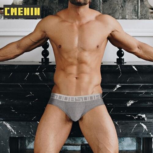 New Cotton Breathable Sexy Man Underwear Brief Men Underpants Innerwear Gay Panties Jockstrap Mens Briefs Cueca BS3123
