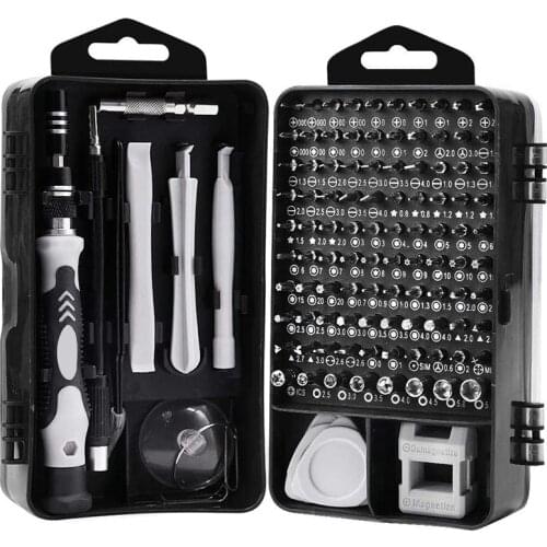 120 in 1 Precision Screwdrivers Set Mini Screwdriver Kit Set Electronices DIY Repair Tools Kit for Phone Laptop Watch