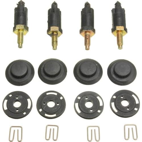 8Pcs 2.0 HDI Engine Cover Bolt Bonnet Hood Clip Set for Citroen Peugeot 307 406