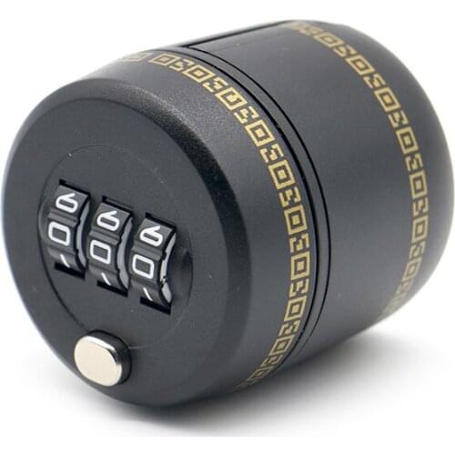 Plastic Bottle Password Lock Combination Lock Wine Stopper Vacuum Plug Device Preservation For Furniture Hardware Lock Keeps Alc