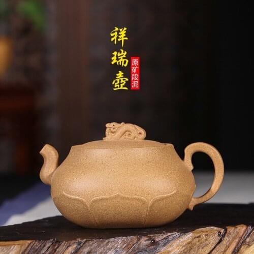 On a commission basis ore section of mud BaoYuHua auspicious pot of national craft tea wholesale a undertakes