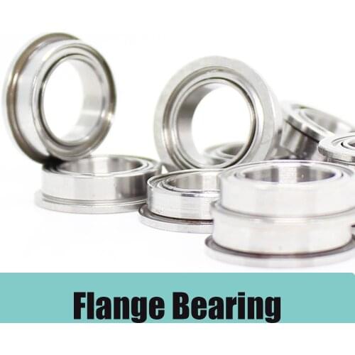 F683ZZ Bearing ABEC-5 (10PCS) 3*7*3 mm Flanged F683Z Ball Bearings F683 ZZ F618/3ZZ