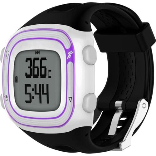 22cm 25cm Silicone Sports Bracelet Strap for Garmin Forerunner 10 15 GPS Smartwatch Replacement Band fit for Women & Man Band