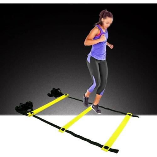Agility Speed Training Ladder for Soccer Football Fitness Feet Training with Carry Bag Footwork Sports Practice Equipment
