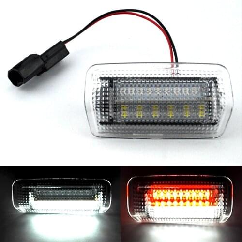 2PCS For Toyota Land Cruiser 200 Series 150 Series Prado MK4 J150 2007 For Lexus ES240 IS250 LED Courtesy Door Light Bulb