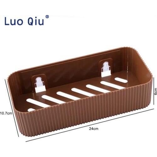 Bathroom toiletries household sucking wall rack