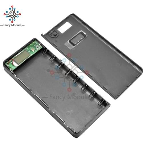 5V 2A Dual USB 8*18650 Power Bank Battery Box Mobile Phone Charger DIY Shell Case For Smart Phone MP3 Electronic Mobile Charging