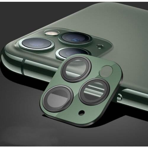 Back Camera Lens Screen Protector for iPhone 11 Pro Max 2019 Tempered Glass Film Aluminum Metal Lens For iPhone 11 Film Glass