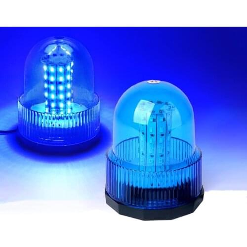 40 LED Yellow Red Blue Car Vehicle LED Strobe rotating Warning light Police led Emergency flashing lighting Beacon 12V