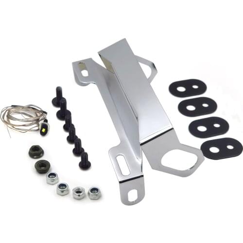 Aftermarket free shipping motorcycle partsChrome Eliminator Tidy For 2003-2006 Honda CBR 600RR 2004-2007 1000RR CHROMED