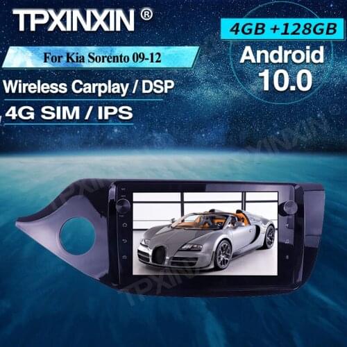 Android 10 Car Radio 4+128G For KIA CEED 2012-2016 Wireless Carplay Car Multimedia Player Headunit Audio Radio Navigtion DSP