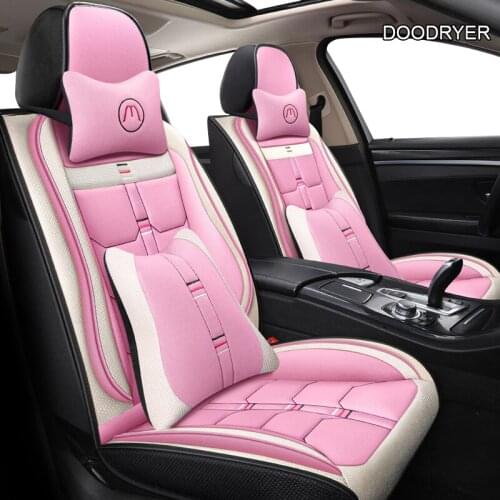 DOODRYER flax car seat covers For Volkswagen vw passat b5 b6 b7 polo 4 5 6 7 golf tiguan jetta touareg seat cover cars seats