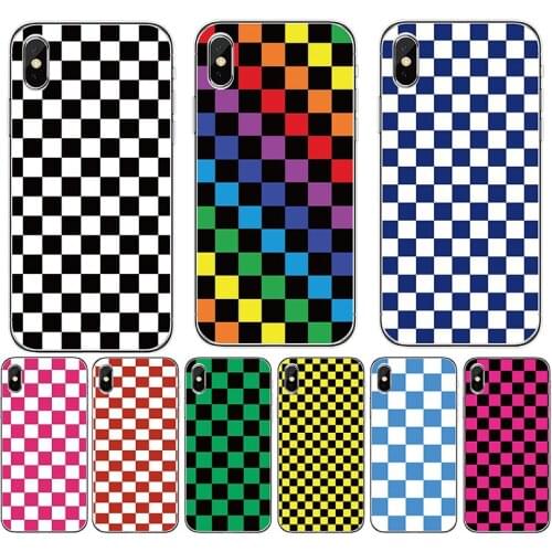 For Asus-Zenfone ROG phone 2 ZS660kl 3 ZS661KS ZB633KL ZB634KL ZB631KL ZB602KL ZS620KL 6 ZS630kl Checkered phone Case
