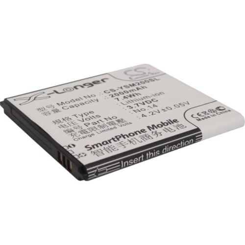 CS 2000mAh/7.4Wh battery for Yusun M1, M1S, M1Y, M2, Q1, W808 LA20, LA-20A