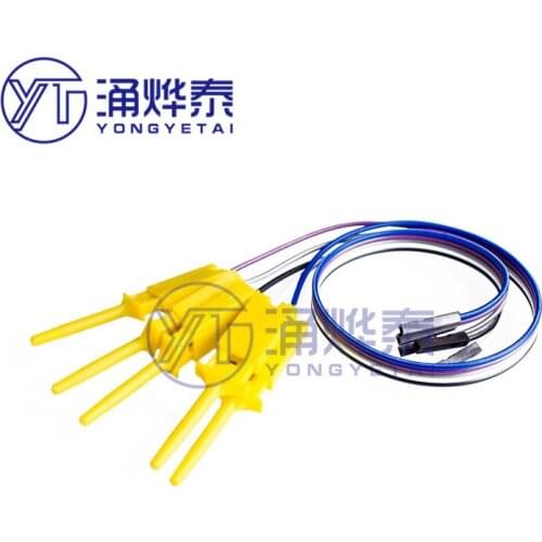 DuPont line test hook Logic analyzer test hook 10 groups. White blue black yellow green red
