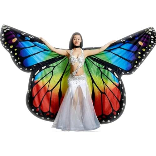 Butterfly Belly Dance Isis Wings Fashion Belly Dancing Fairy Wings Stage Performance Show Props Angel Wing
