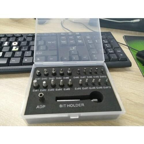 22Pcs/Set Damaged Stripped Screw Extractor Set for Broken Screw, All-Purpose HSS Broken Bolt Extractor Screw Remover Set