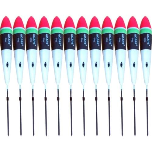 Newdonghui Balsa Freshwater Fishing Float Flotteur Pose Bobber Flotador 5G 10 Pcs Modell 6411