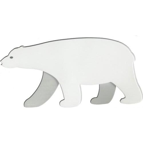2021 New Polar bear Cutting Dies Wooden Knife Die Compatible With Most Manual Die Cut Cutters