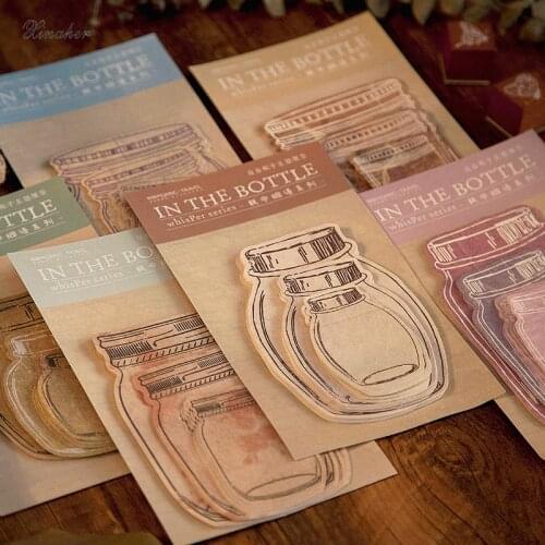 Antique bottle series Material Paper Junk Journal Planner Craft Paper Scrapbooking Vintage Decorative DIY Craft Photo Album