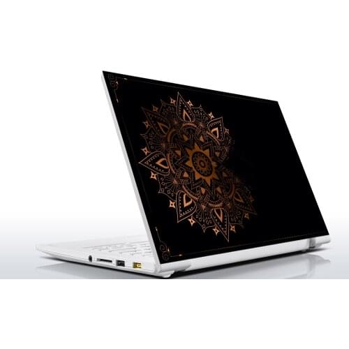 Sticker Master Luxury golden universal laptop skin for 13 14 15 15.6 16 17 19 "inc notebook decal for Mac, dell, Acer, HP, Toshiba, Asus