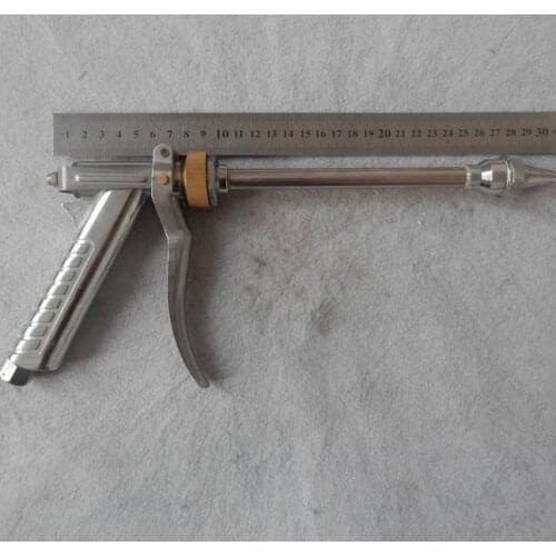 WINDPROOF PISTOL LANCE METAL PLASTIC NON-SLIP HANDLE STAINLESS STEEL BARREL SPRAYER CAR WASH GUN DUST-MISTER GARDENING WATERING