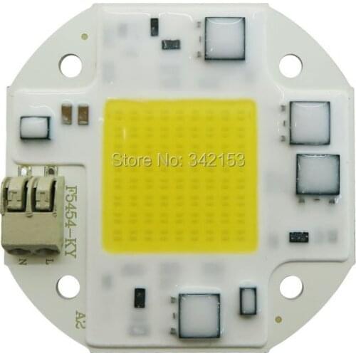 20W 30W 50W F5454 High Voltage AC100-260V 5800-6500K White High Power Led Chips Emitter Lamp Lightings