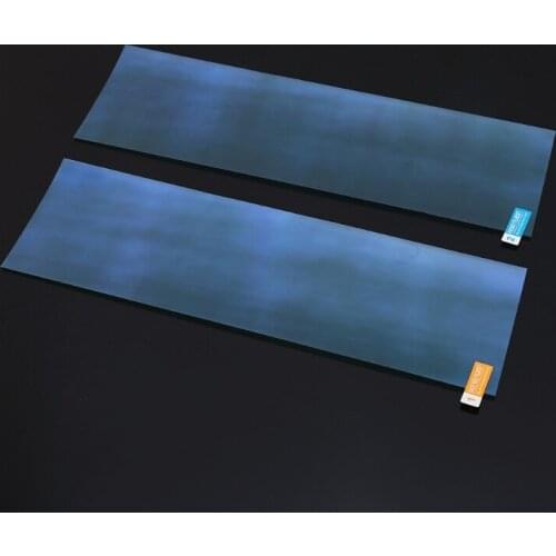 29.5cmx 9cm Universal Car Rearview Mirror Film Blu-ray Film Anti-glare Film