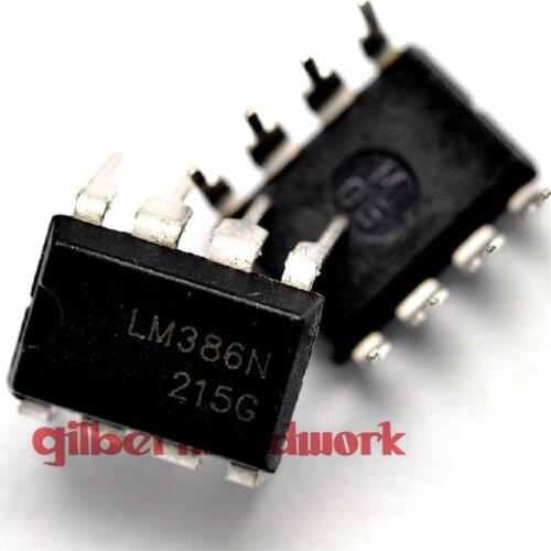 50*Lm386N Low Voltage Audio Power Amplifier Dip-8