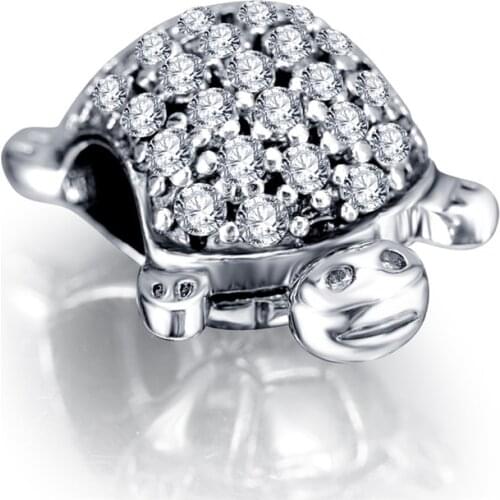 CodeMonkey Cute 3D Opening Peacock Metal Beads Charm fit Luxury Brand Original Silver 925 Bracelet Bangle 3mm Jewelry CMC1260