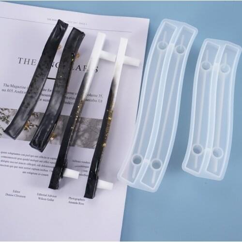 DIY Fruit Plate Handle Silicone Mold Crystal Resin Epoxy Making Mould Art Craft