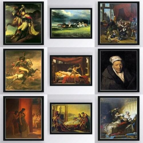 Art Canvas Poster Middle Ages Oil Painting Unframed Poster Canvas Print Painting Wall Art Living Room Home Decoration