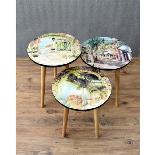 Zigon Coffee Table 3 pcs medium coffee table