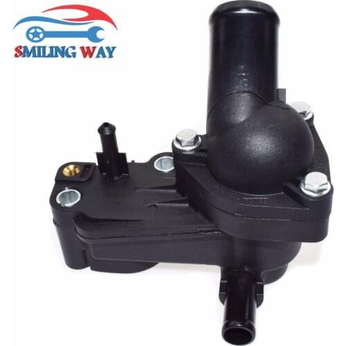 SMILING WAY# Coolant Thermostat Housing Assembly For Ford C-Max Focus Galaxy Mondeo S-Max 1.8 OE# 1086282, 1198060, 2S4Q9K478AD