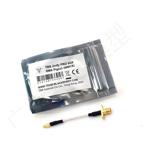 TBS Unify PRO 5G8 SMA Pigtail (MMCX) extended Antenna forTBS UNIFY PRO 5G8 V3 video transmitter