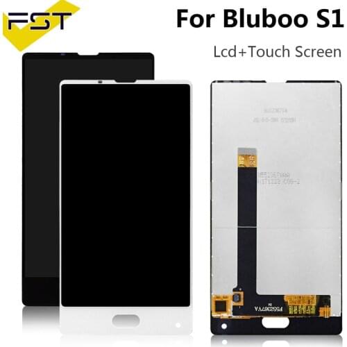 For 5.5" inch Bluboo S1 LCD Display+Touch Screen LCD Digitizer Assembly Glass Panel Replacement+Free Tools