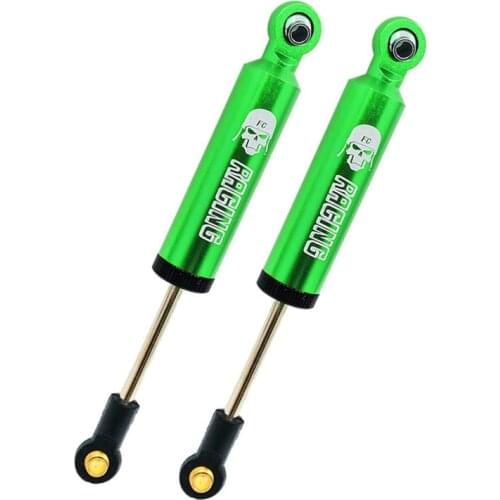1/10 simulation climbing car skull head shock absorber built-in spring oil pressure SCX10 TRX4 100mm 1 pair