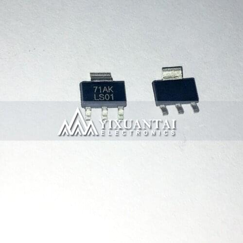 10pcs/lot Free shipping 100% original LMS8117AMP-1.8 46AB LMS8117AMP-3.3 LS01 LMS8117AMP-ADJ 71RA