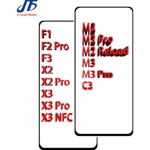 10Pcs/Lot For Xiaomi Poco M3 Touch Screen Panel Front Outer Glass Lens For Poco M3 M2010J19CG LCD Glass Front With OCA Glue