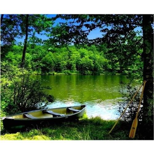 5d Diamond Painting natural scenery Cross Stitch Home Decoration Diamond Embroidery Mosaic painting full square round drill