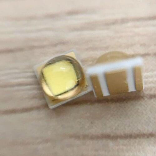500pcs a Lot 3W 55mil 3.5*3.5mm Amber 1900K South Korea LG Flashlight light LED diode Chip light Car Lights Stage lamp beads