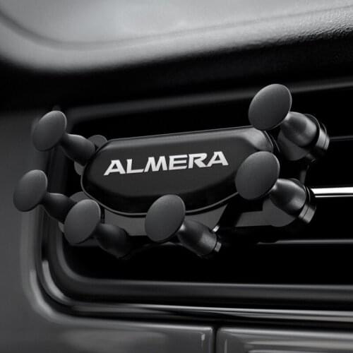 Car Mobile Phone Holder Air Vent Mount Stand No Magnetic Cell Phone Holder for Nissan Almera G15 N16 Car-Styling Accessories