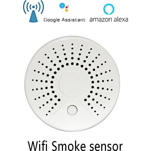 Wifi Wireless Smoke Detector And Carbon Monoxide Detector Gas Leak Fire Alarm Sensor Home Security Protection Smart Smoke Alarm