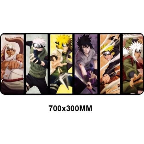 Anime Large Gaming Mouse Pad Speed Rubber Lock Edge XL Mouse Mat for Laptop Computer Gamer to Keyboard Desk Pad Mousepad