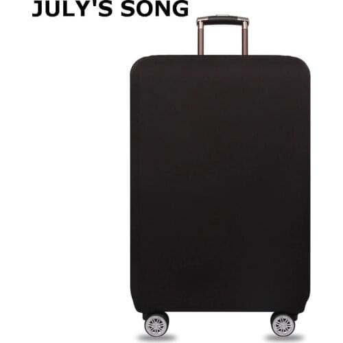 JULYS SONG Candy Color Luggage Cover For 20-28 inch Luggage Case Suitcase Dustproof Trolley Case Protector Travel Accessories