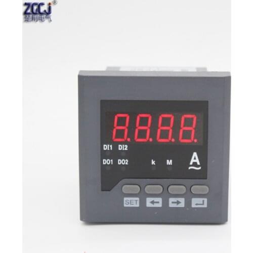 80*80*80mm CJ-AA71-T digital intelligent AC ampere meter with RS485 communication Modbus-RTU protocol current meter