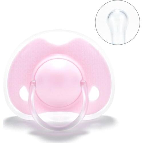 Baby Soother Baby Silicone Pacifier Newborn Infant Baby Boys Girls Nipples Phantom Round Head Flat Lollipop